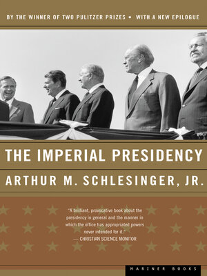 cover image of The Imperial Presidency